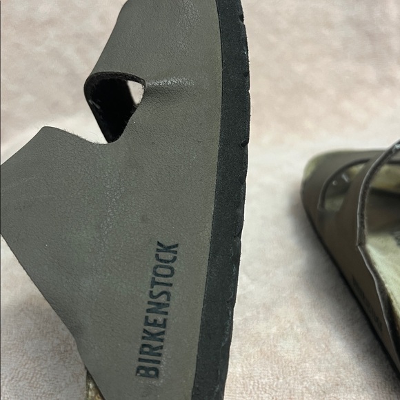 Birkenstocks brown sandals, sz L 5 - Picture 10 of 15